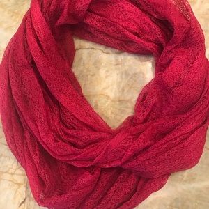 SimplyVera Magenta Loop Scarf